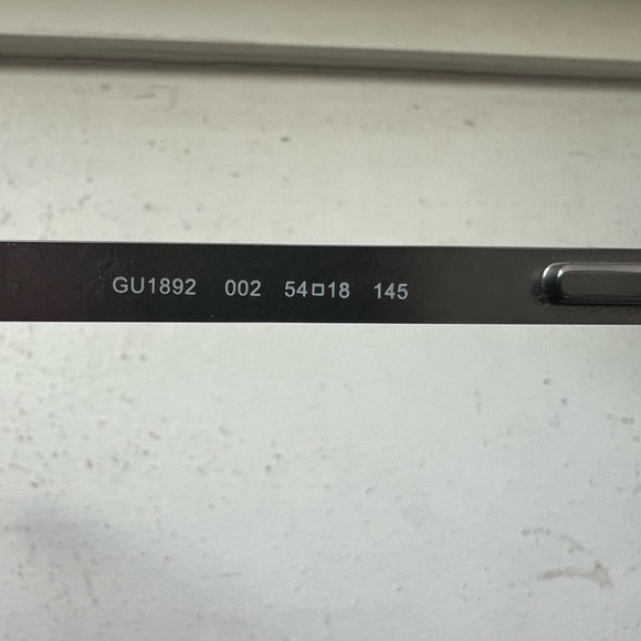 Guess GU1892 Eyeglasses 002 Matte Black - Picture 5 of 6